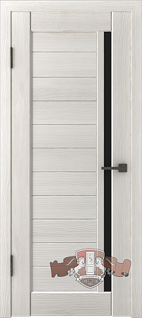 Межкомнатная дверь модель Дверь Лайн 9 Л9ПГ5 ультра черное