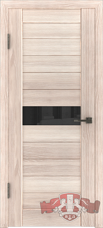 Межкомнатная дверь модель Дверь Лайн 4 Л4ПГ1 ультра черное