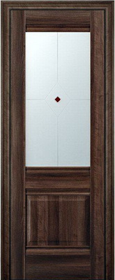 Межкомнатная дверь модель Орех Сиена 2X