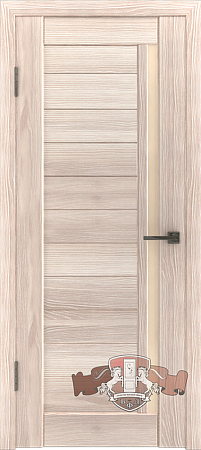 Межкомнатная дверь модель Дверь Лайн 9 Л9ПГ1 бежевый