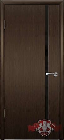 Межкомнатная дверь модель Дверь «Рондо-Триплекс» 8ДГ4 триплекс черный