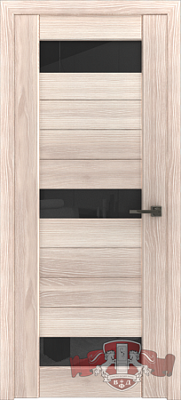 Межкомнатная дверь модель Дверь Лайн 5 Л5ПГ1 ультра черное