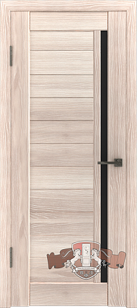 Межкомнатная дверь модель Дверь Лайн 9 Л9ПГ1 ультра черное