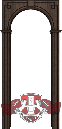 Межкомнатная дверь модель Межкомнатная арка венге