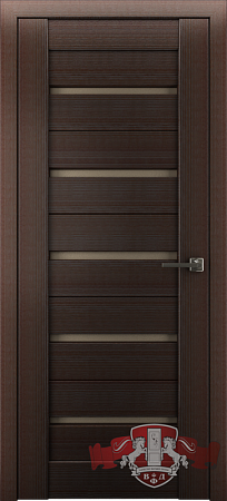 Межкомнатная дверь модель Лайн 1 Л1ПГ4 бронза