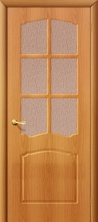 Межкомнатная дверь модель Альфа Миланский орех (ДО)