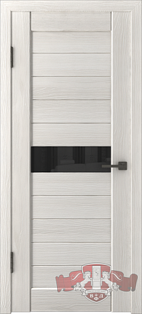 Межкомнатная дверь модель Дверь Лайн 4 Л4ПГ5 ультра черное