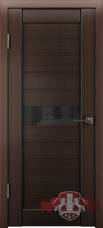 Межкомнатная дверь модель Дверь Лайн 4 Л4ПГ4 ультра черное